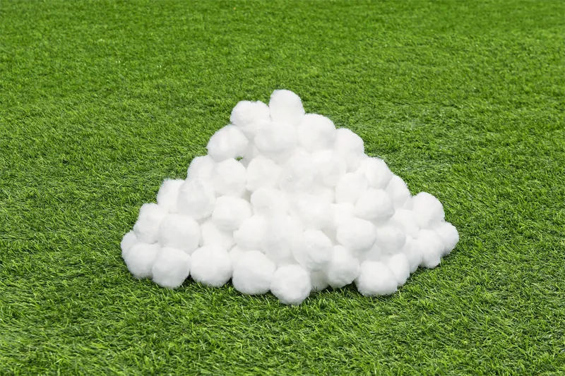 *הזמנה מוקדמת-אספקה במרס 26*צמר גפן למשאבות חול תחליף צמר לחול - 500 גרם