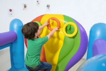 טרמפולינה מתנפחת דגם קשת בענן 52269