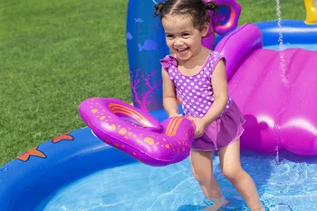 בריכה מתנפחת לילדים אוקינוס 3.30X1.88X1.17 סמ 53167 מבית BESTWAY