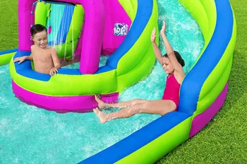 מתנפח מים H2OGO פארק מים דו מסלולי 53434 מבית Bestway