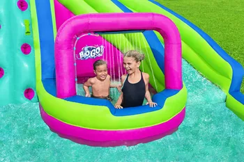 מתנפח מים H2OGO פארק מים דו מסלולי 53434 מבית Bestway