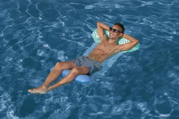 *הזמנה מוקדמת-אספקה במרס 26*מזרון רשת לבריכה גוף במים 43555 BESTWAY