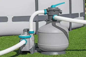 *הזמנה מוקדמת-אספקה במרס 26*משאבת חול 3000 גאלון BESTWAY דגם 58486 דגם של 2026