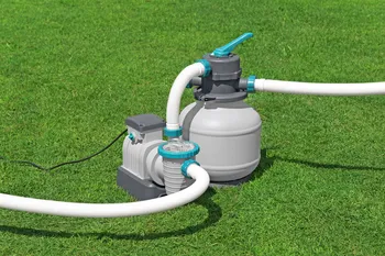 *הזמנה מוקדמת-אספקה במרס 26*משאבת חול 2200 גאלון BESTWAY דגם 58499 דגם של 2026